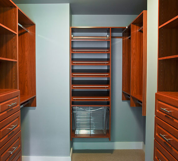 Cusom Built Closet Organizer